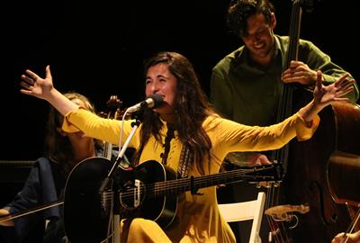 Imatge d'arxiu d'un concert de Sílvia Pérez Cruz . ACN / Guillem Roset